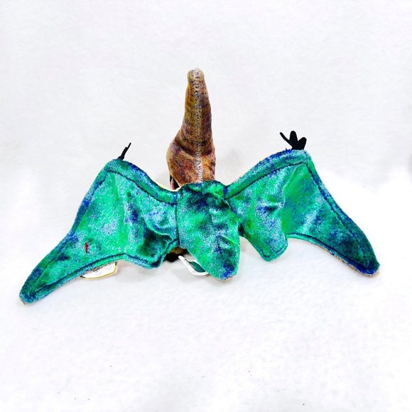 Y2K Ty Beanie Baby SWOOP the Pterodactyl - All Tags/Heart Protector - Picture 5 of 13